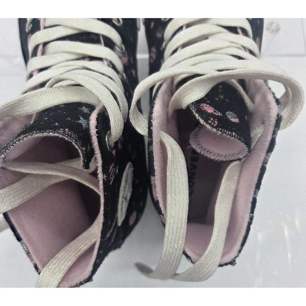 Converse Chuck Taylor All Star Hi high top sneakers space planets stars US 4